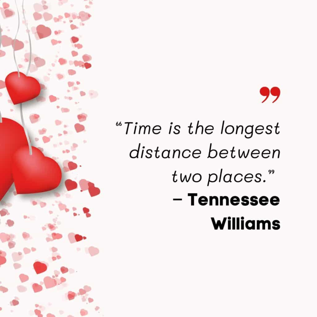 Long Distance Relationship Missing Quotes